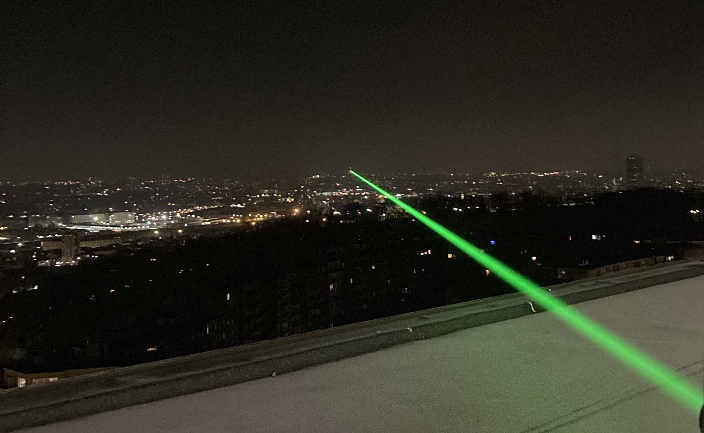 Discotheeks met lasers
